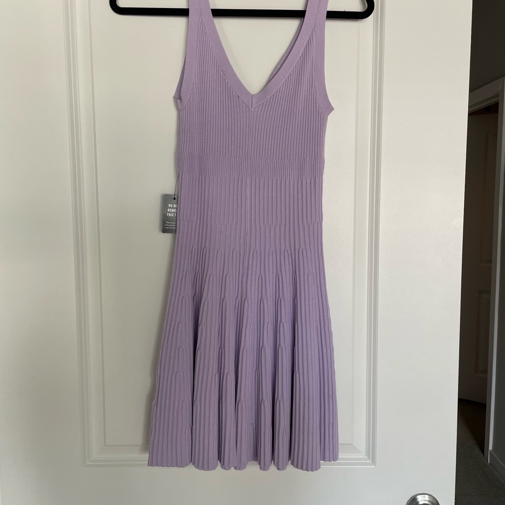 Express Lavender Sleeveless Dress - Picture 11 of 11